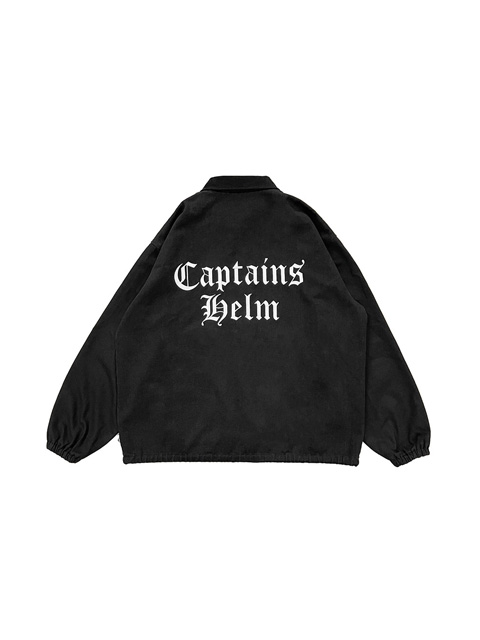 CAPTAINS HELM 「#38 LOGO DENIM COACH JACKET」 ウォッシュ加工