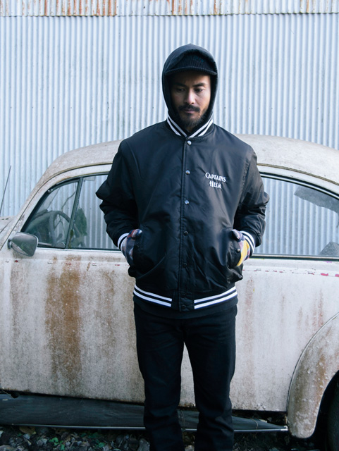 ジャケット・アウター CAPTAINS HELM LOGO STADIUM JACKET CAPTAINS HELM 「 #LOGO STADIUM JACKET」 ナイロンスタジアム