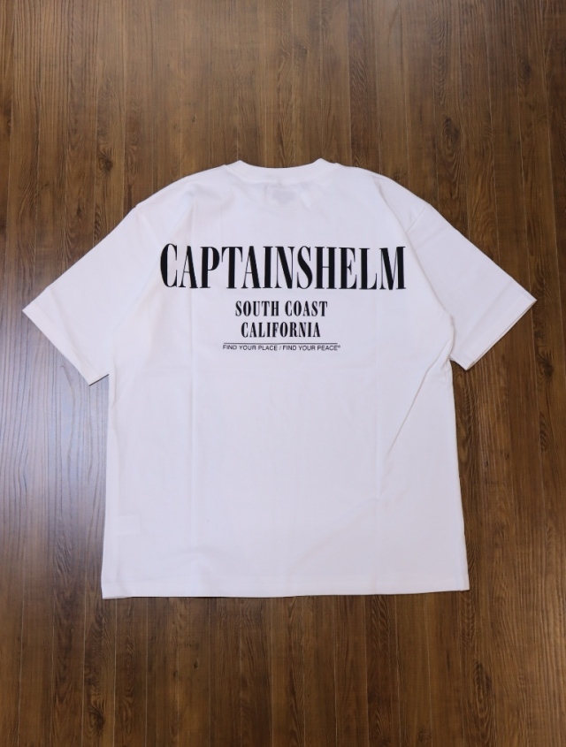 トップス 25aw CAPTAINS HELM LOCALS LOGO SS TEE CAPTAINS HELM 「#LOCALS LOGO SS TEE」 プリントティーシャツ