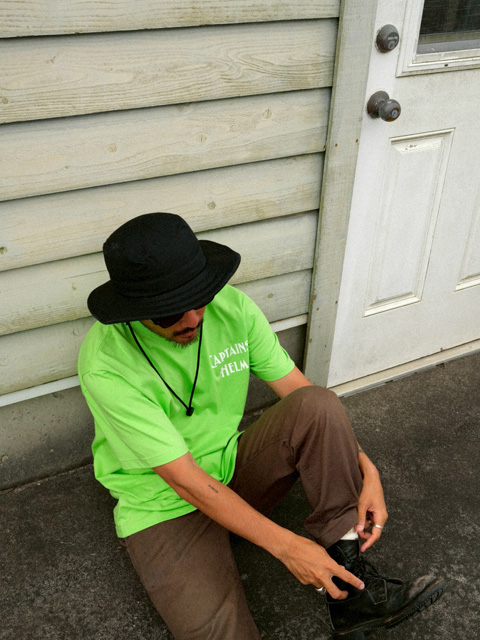 CAPTAINS HELM 「 #US LOGO DRY STRECH HAT」 バケットハット