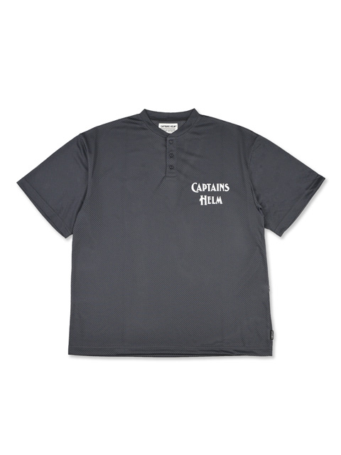 CAPTAINS HELM ヘンリーネック USA製 カリフォルニア CAPTAINS HELM 「#HENLEY NECK MESH TEE」 ヘンリーネック