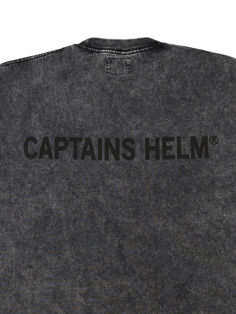 CAPTAINS HELM 「#RUNNING FORM SS TEE」 ピグメントダイ プリント