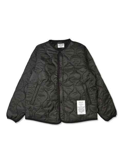 ラ*ド様 CAPTAINS HELM ノーカラージャケット CAPTAINS HELM 「#QUILTING LINER JACKET」 ノーカラー ナイロン