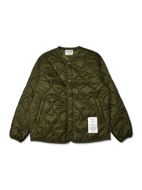 CAPTAINS HELM 「#QUILTING LINER JACKET」 ノーカラー ナイロン