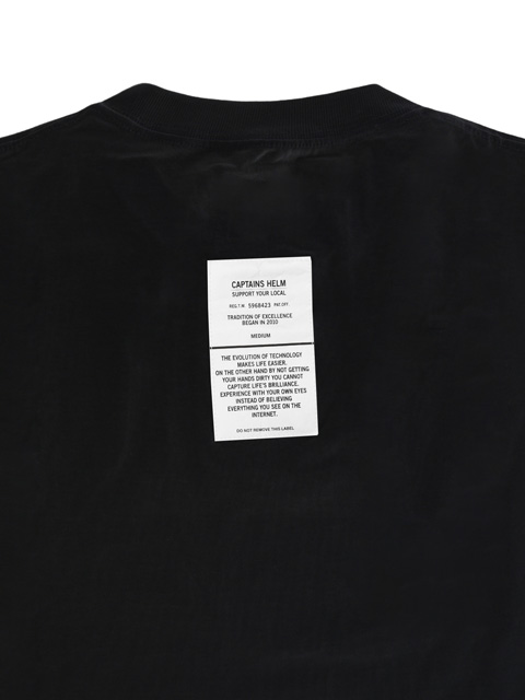 CAPTAINS HELM 「#FADED TAPE LOGO LS TEE」 ロングスリーブプリント