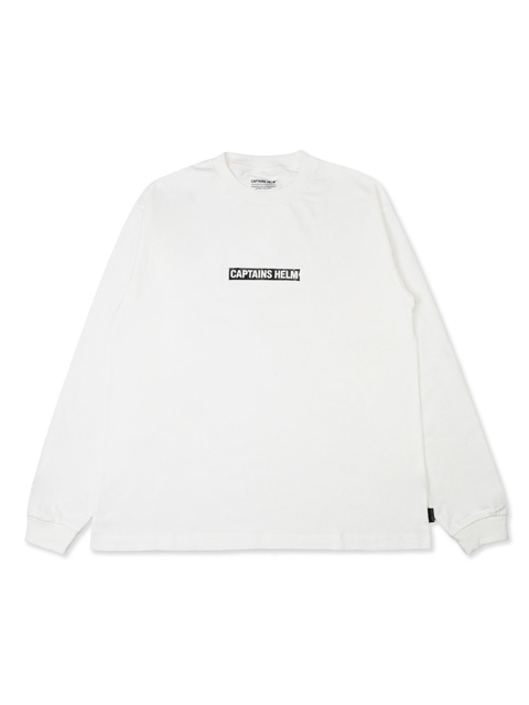 CAPTAINS HELM 「#FADED TAPE LOGO LS TEE」 ロングスリーブプリント