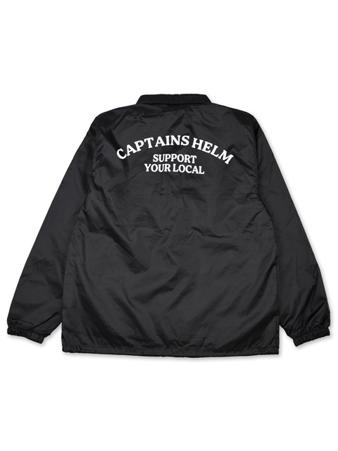 ジャケット・アウター Captains Helm / SAVAGE LOGO COACH JKT CAPTAINS HELM 「#SAVAGE LOGO COACH JKT 」 ナイロン コーチジャケット