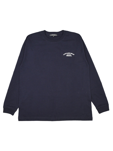 CAPTAINS HELM 「#SAVAGE LOGO LS TEE」 ロングスリーブプリントティー