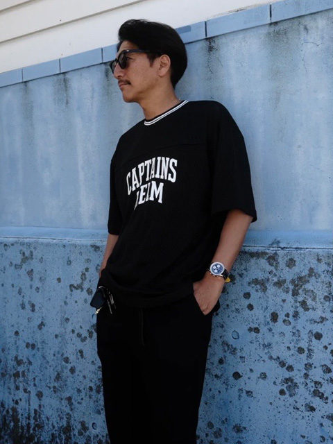CAPTAINS HELM 「#DOUBLE MESH SS TEE」 ダブルメッシュティーシャツ