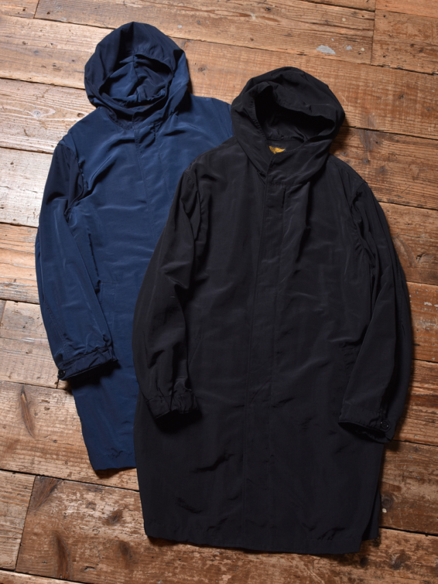 Calee Nylon Hooded Coat ナイロンフーデット ミリタリーレインコート Mash Up マッシュアップ