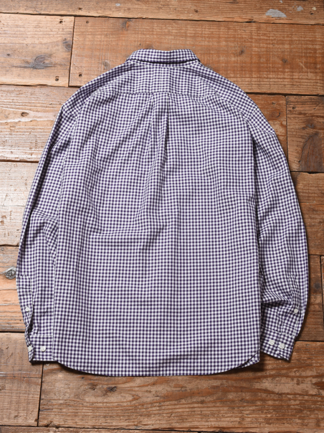 Calee Gingham Check B D L S Shirts ギンガムチェック ボタンダウンシャツ Mash Up マッシュアップ