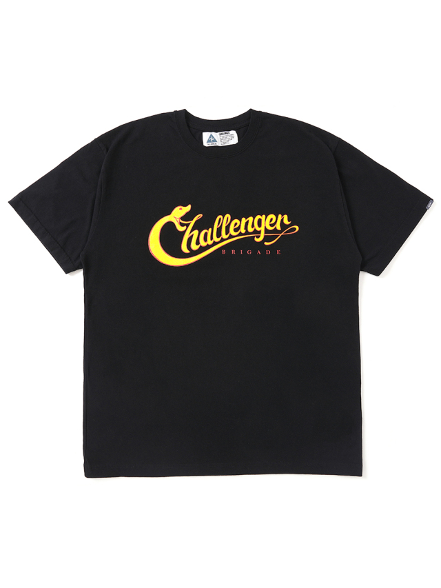 CHALLENGER リンガーTシャツ CHALLENGER [チャレンジャー] BURNING SNAKE RINGER TEE