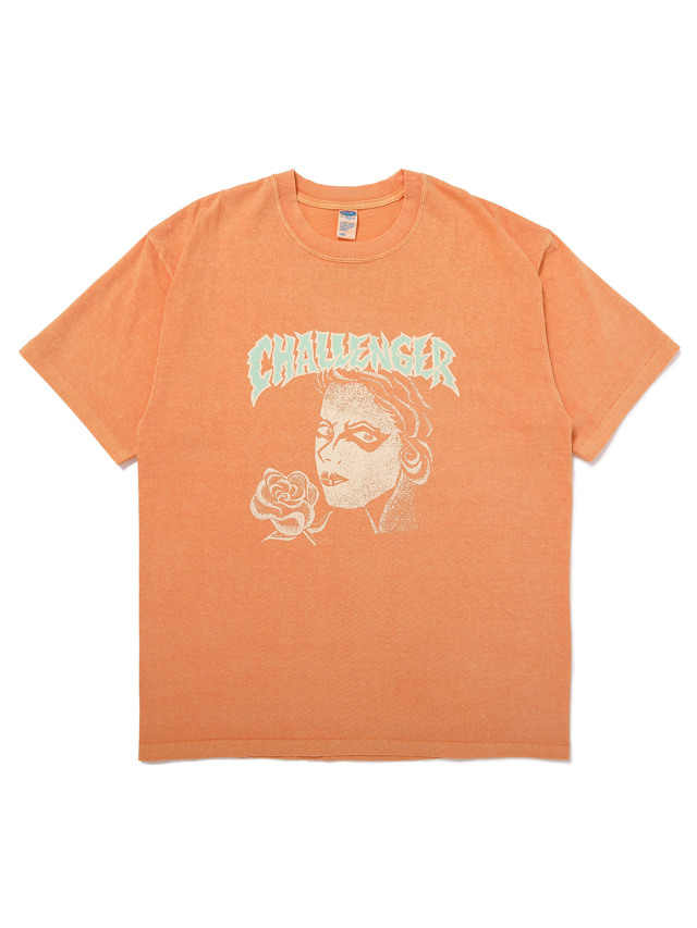 CHALLENGER 「PUNK GIRL TEE」 ピグメントティーシャツ