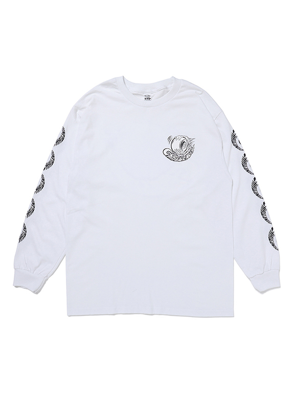 CHALLENGER 「L/S CHALLENGER WHEELS TEE」 プリントロンティー