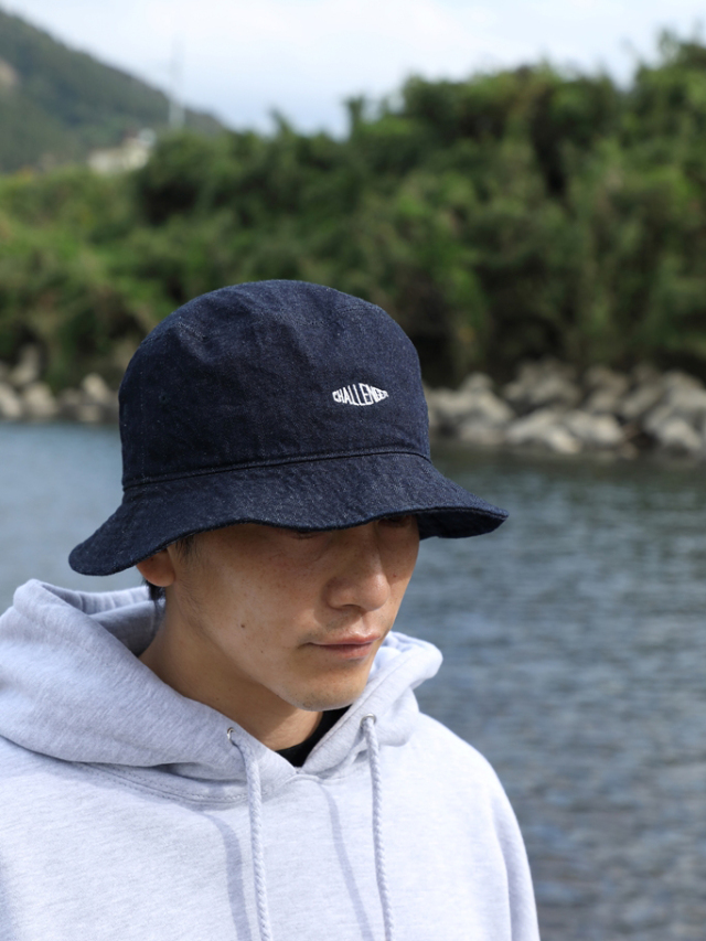 challenger チャレンジャー DENIM BUCKET HAT M - ハット