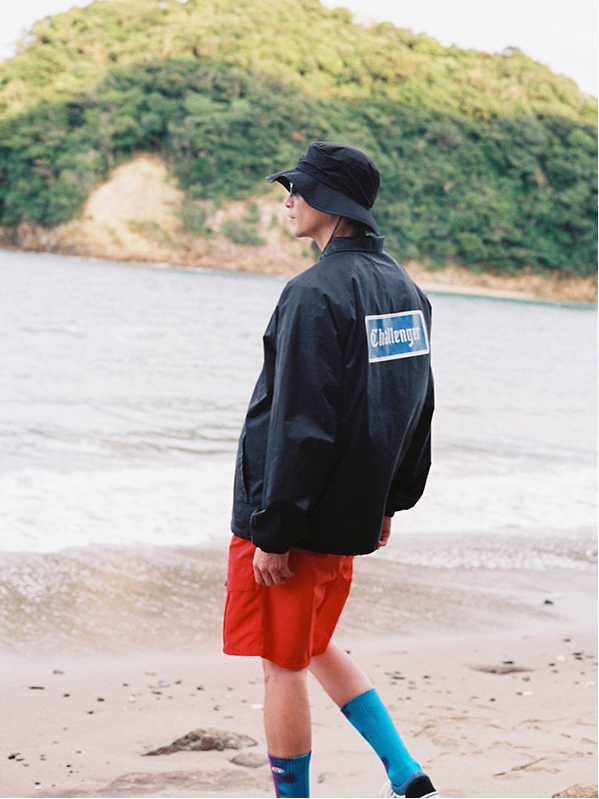 【激レア】LOGO Coach Jacket (white) L 限定品