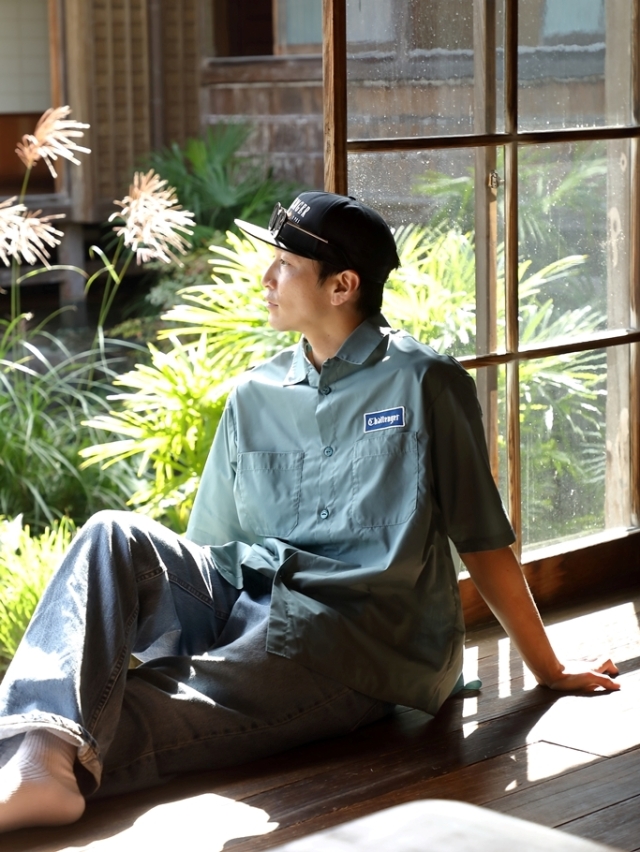 CHALLENGER 「S/S WORKER SHIRT」 オープンカラーワークシャツ
