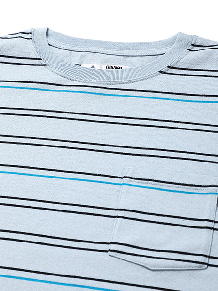 CHALLENGER 「S/S STRIPE BORDER PKT TEE」 ボーダーティー