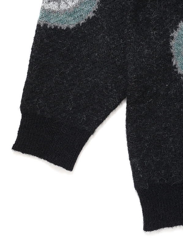 CHALLENGER 「BIG PAISLEY C/N SWEATER」 モヘアクルーネックセーター 