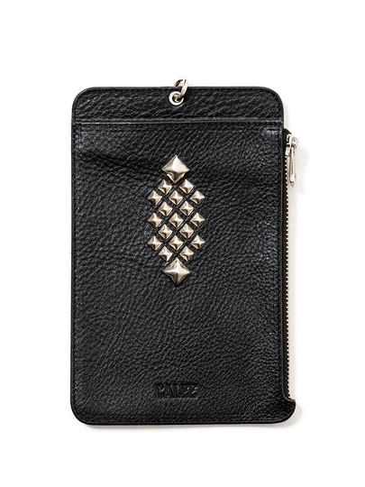 CALEE 「STUDS LEATHER MULTI POUCH ＜LARGE＞」 レザーマルチポーチ