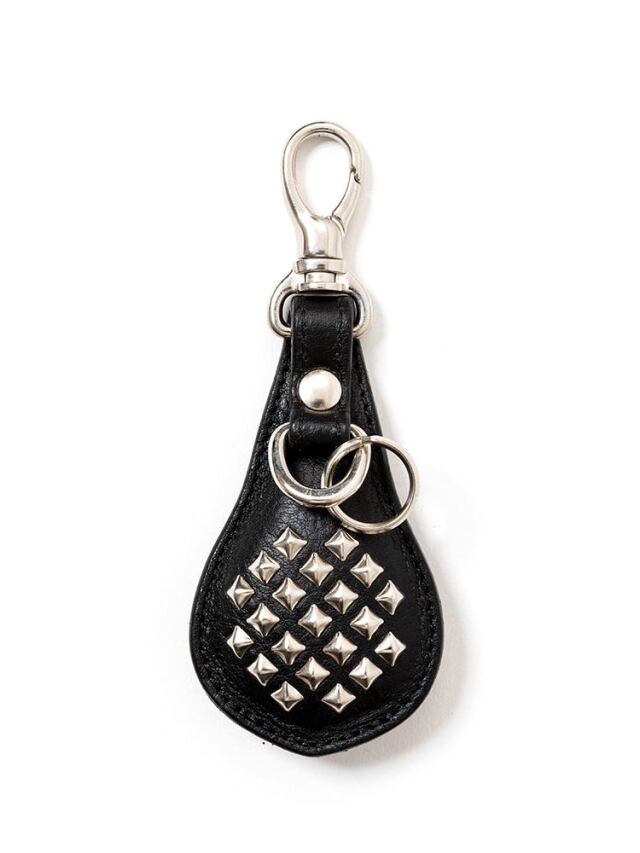 CALEE 「STUDS LEATHER ASSORT KEY RING ＜TYPE II＞」 レザーキーリング