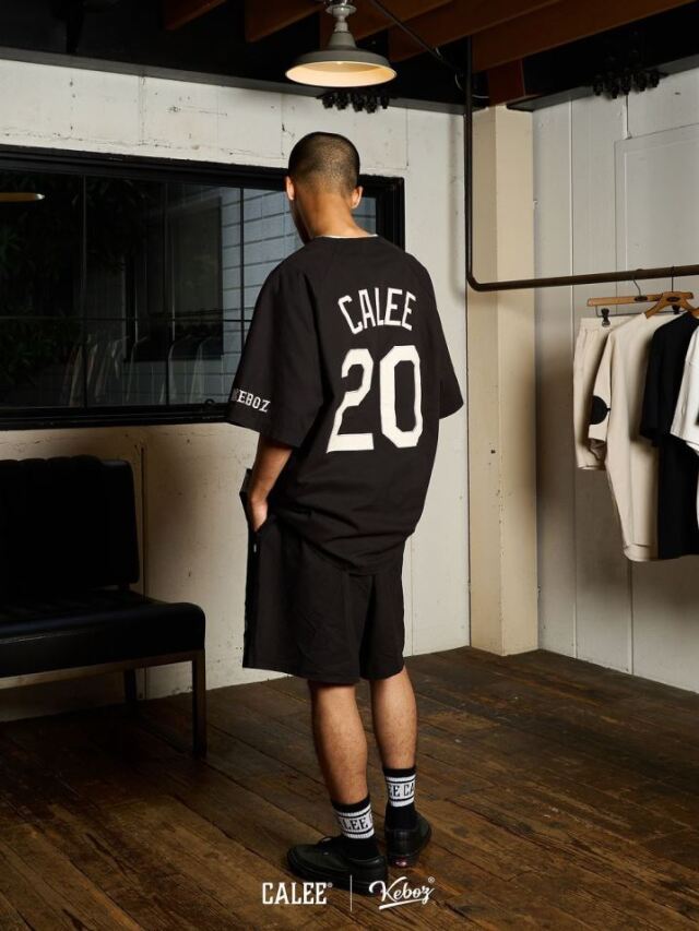 CALEE × KEBOZ 「BASEBALL SHIRT」 べースボールシャツ