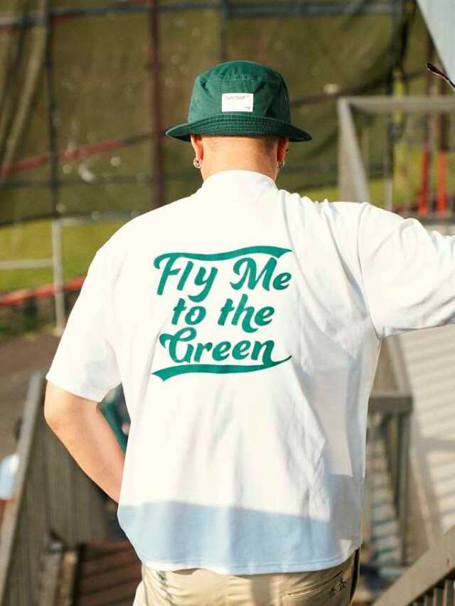 CAPTAINS HELM GOLF 「FLY ME TO THE GREEN MOCK NECK TEE」 モック
