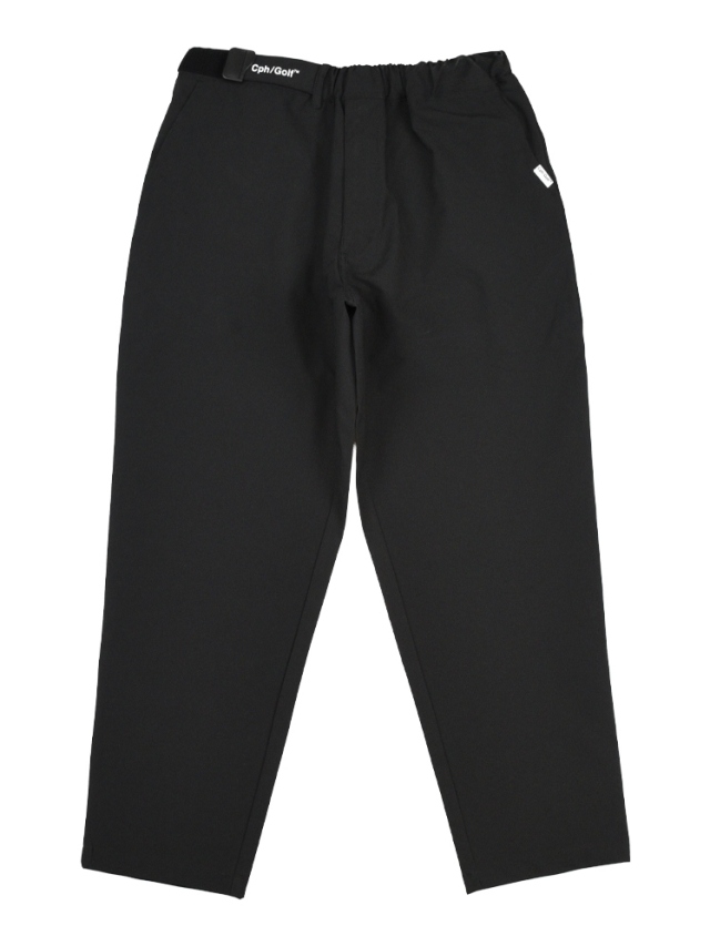 Cph/Golf ブラックアジャスタブルパンツ　M CAPTAINS HELM GOLF 「ADJUSTABLE PANTS THE FIRST」 アジャスタブル