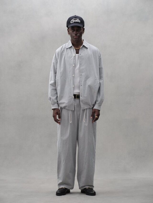 COOTIE 「Check Weather Cloth O/C Jacket」 オープンカラージャケット