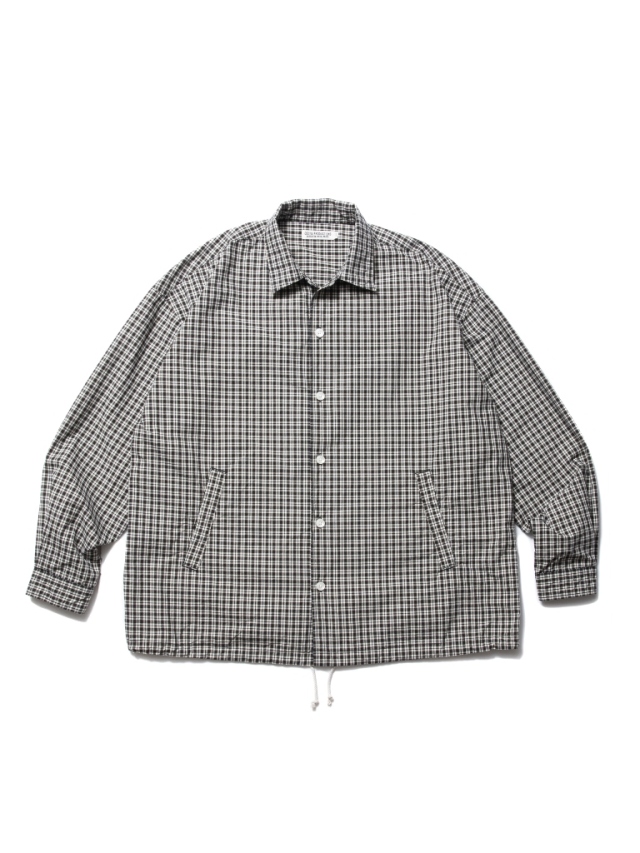 COOTIE 「Check Weather Cloth O/C Jacket」 オープンカラージャケット
