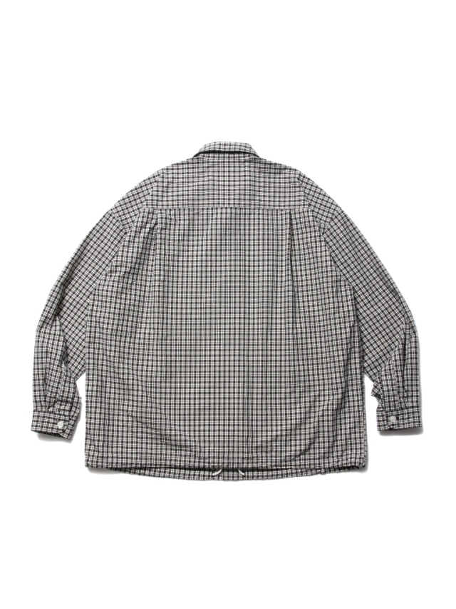 COOTIE 「Check Weather Cloth O/C Jacket」 オープンカラージャケット