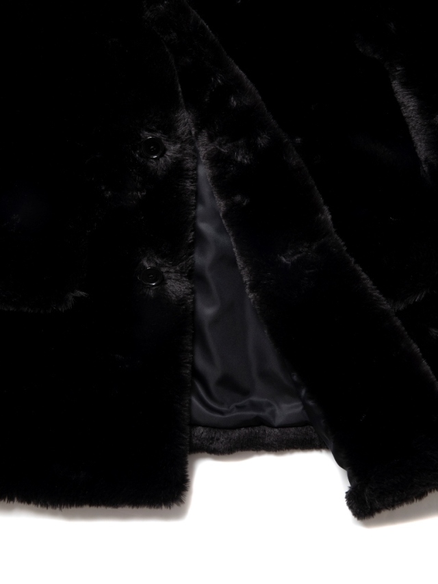 COOTIE 「Faux Fur Car Coat」 フェイクファー カーコート 