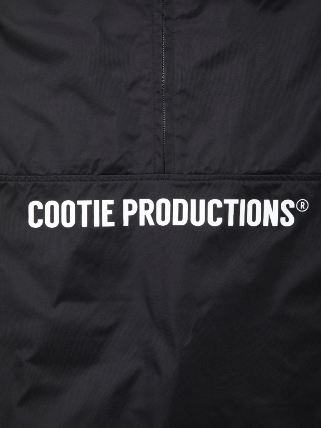 COOTIE 「Memory Polyester Twill Half Zip Top」 ハーフジップシャツ 