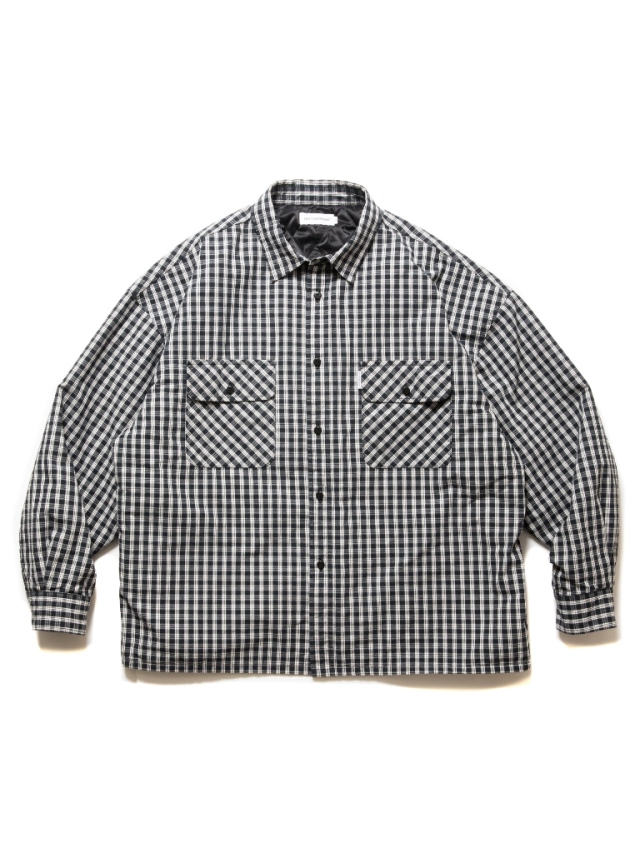 COOTIE 「Dobby Check Quilting CPO Jacket」 ドビーチェック CPO 