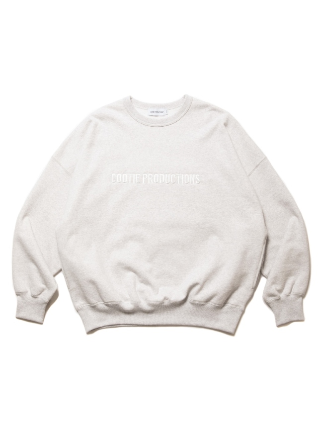 COOTIE 「Open End Yarn Sweat Crew (Embroidery)」 スウェットクルー  
