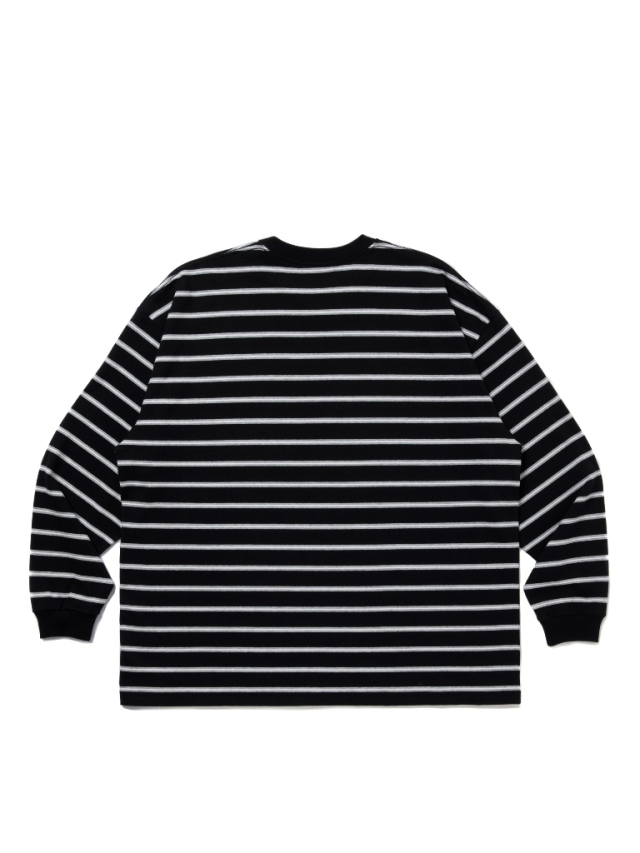 cootie border L/S T shirt ボーダー　ロンT COOTIE PRODUCTIONS - Border L/S Tee / BLACK / ボーダーロング