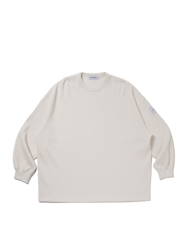 COOTIE 「N/C Waffle Oversized L/S Tee」 オーバーサイズ