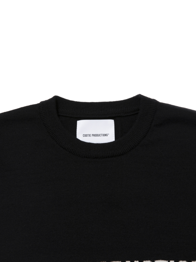 COOTIE 「Intarsia Crew Sweater」 クルーネック ニットセーター