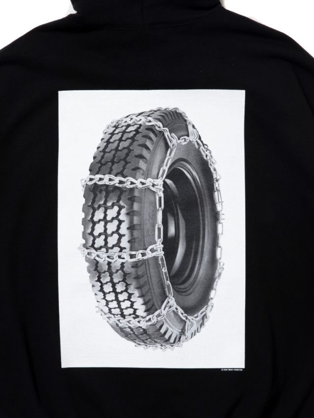 COOTIE 「Print Sweat Zip Hoodie (Tire with Chains)」 スウェット