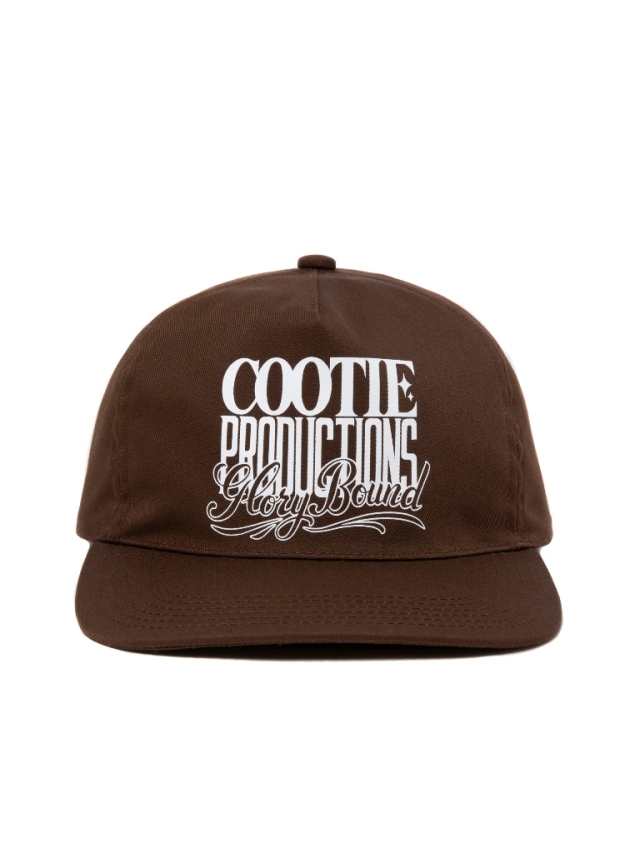 COOTIE T/C Twill 5 Panel Cap ジーザス キャップ COOTIE PRODUCTIONS/T/C Twill 5 Panel Cap（Black）［T/Cツイル