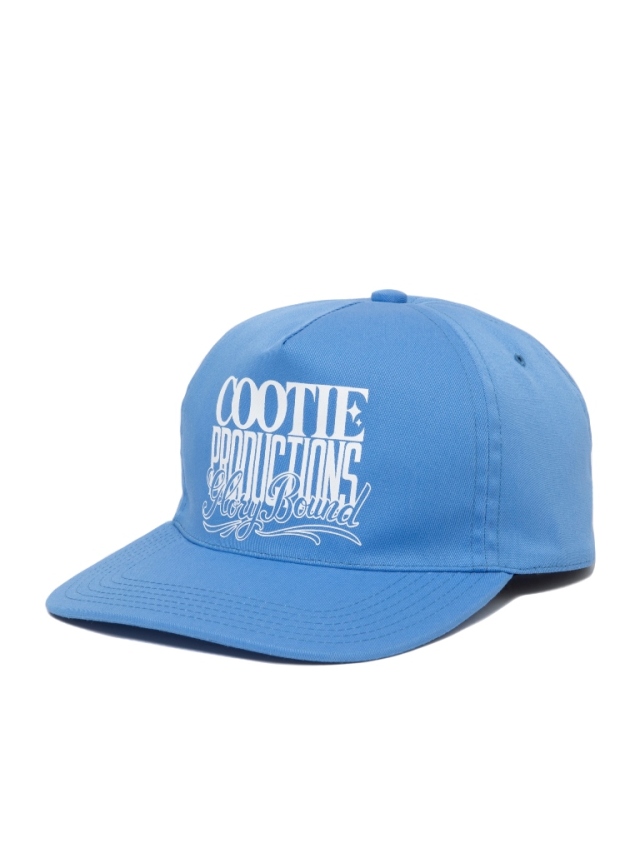 帽子 COOTIE Needle Punch Twill 6 Panel Cap Needle Punch Twill 6 Panel Cap【BLACK】｜COOTIE PRODUCTIONS