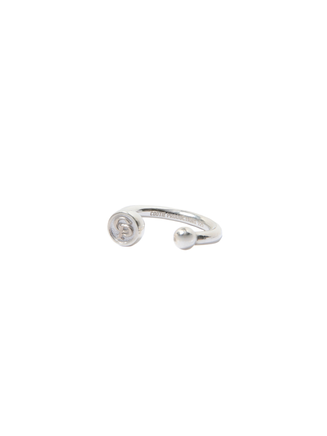 cootie productions ロゴリング COOTIE Stout Signet Ring / ロゴ入り シルバーリング