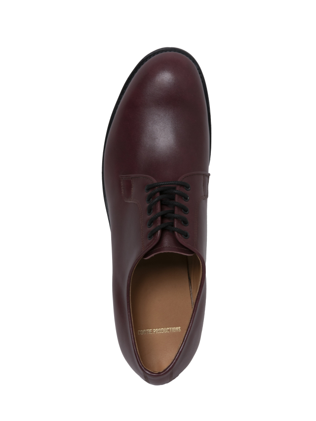 COOTIE 「Derby Plain Toe Shoes」 プレーントゥ レザーシューズ