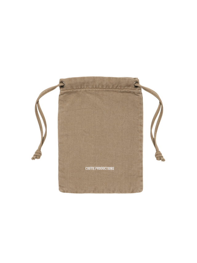 COOTIE 「Color Denim Drawstring Bag」 巾着バッグ