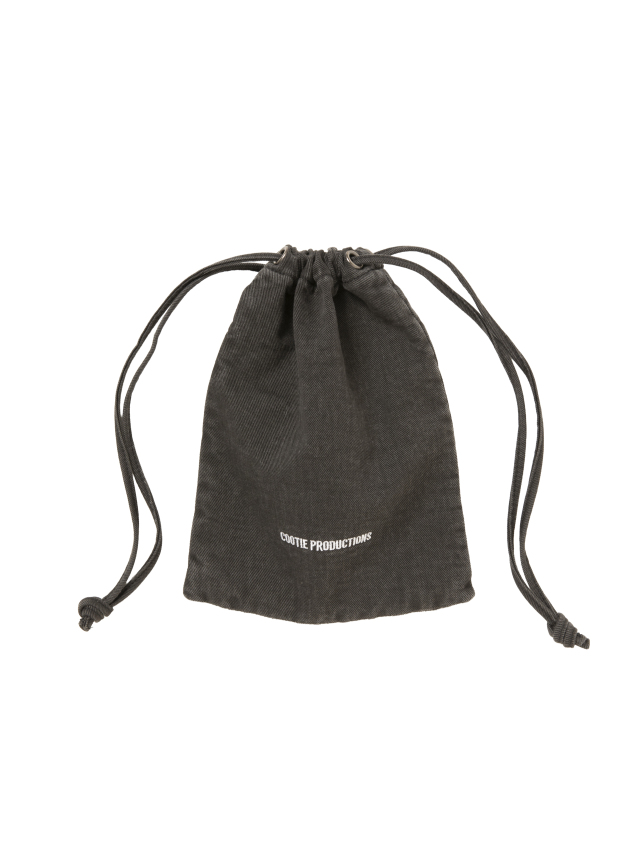 COOTIE 「Color Denim Drawstring Bag」 巾着バッグ