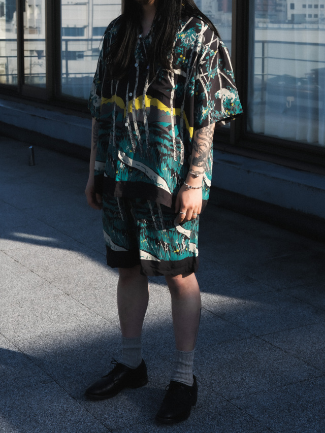 Rayon Easy Shorts　Lサイズ COOTIE PRODUCTIONS Rayon Easy Shorts