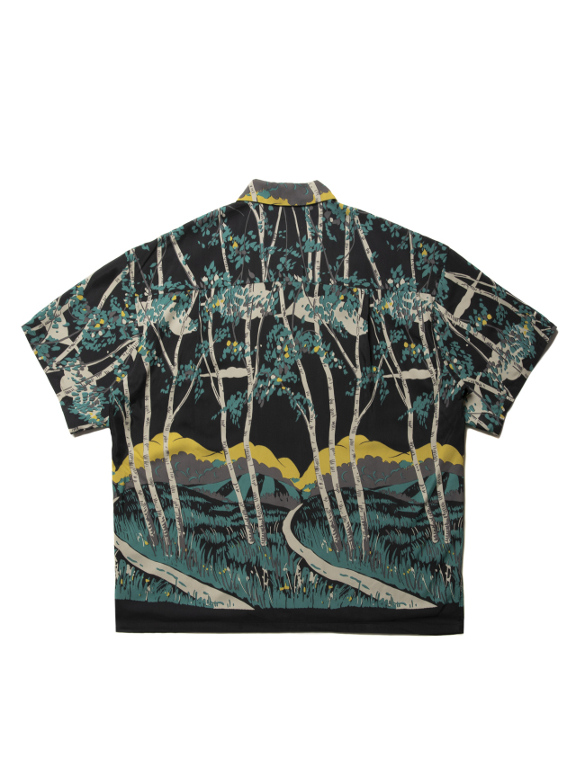 cootie オープンカラーシャツ COOTIE 「Rayon Open Collar S/S Shirts」 レーヨン オープン