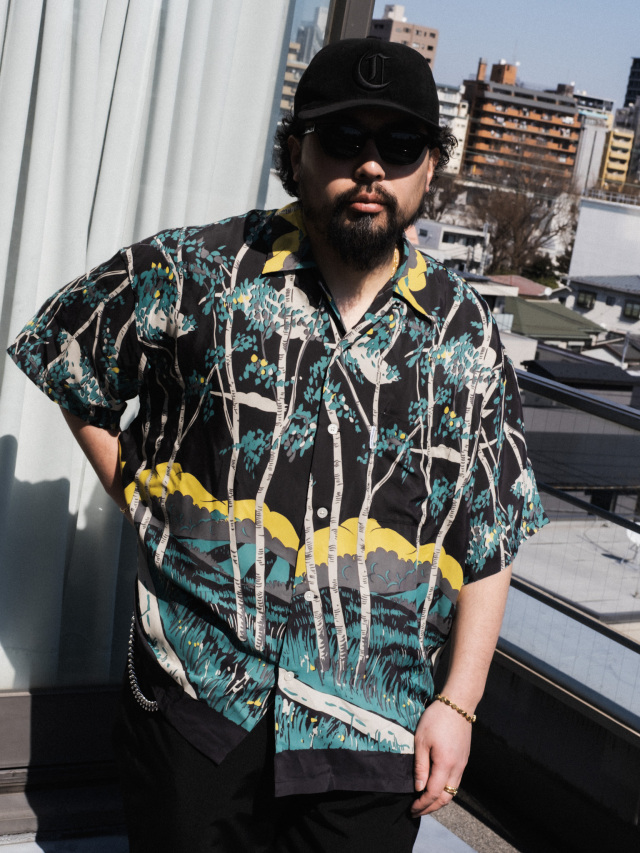 COOTIE Rayon Open Collar Shirt レーヨン シャツ COOTIE 「Rayon Open Collar S/S Shirts」 レーヨン オープン