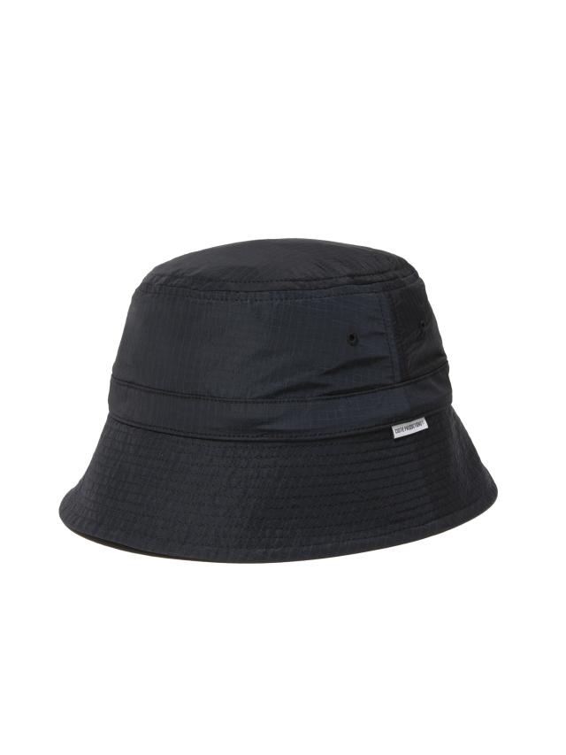 OVY Rip Stop Nylon Bucket Hat バケットハット Water-Repellent Rip Stop Nylon Bucket Hat (black) | OVY