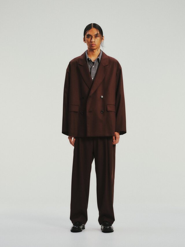 COOTIE 「T/W Saxony Double Breasted Jacket」 ダブルブレスト ジャケット